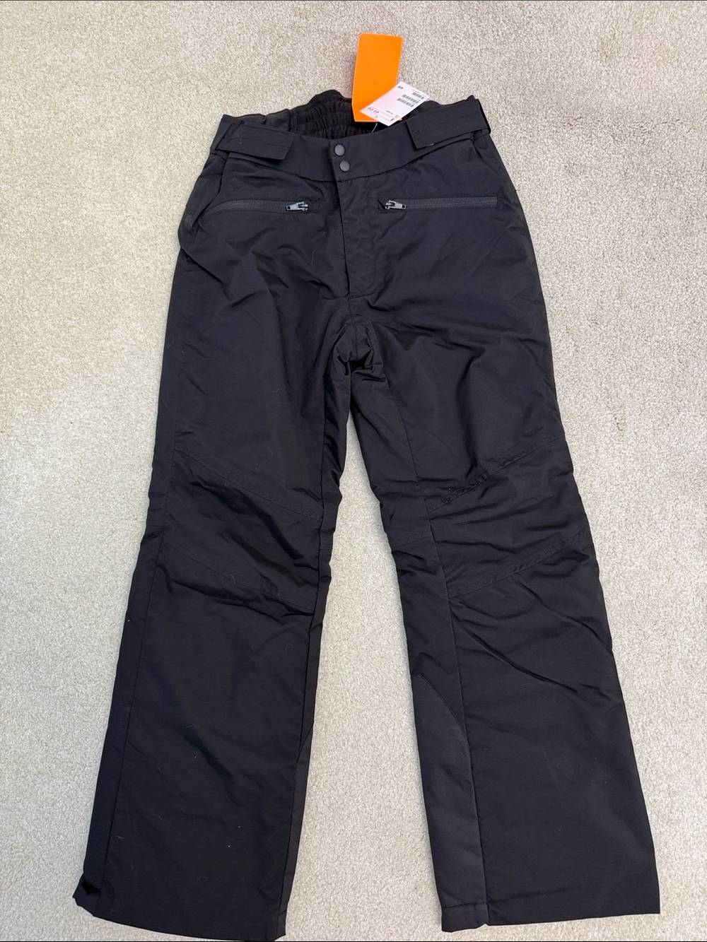 H&M Black Insulated Snow Pants